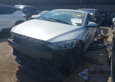 2018 Hyundai Elantra Sel из США, поврежденный, VIN 5NPD84LF6JH221995